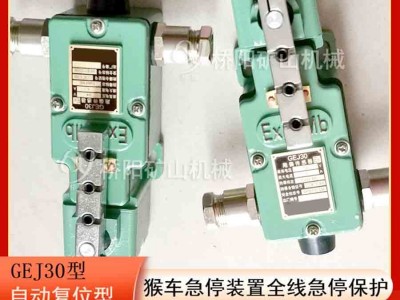 煤矿用跑偏传感器急停开关 GEJ30矿用索道配件 桥阳矿山机械图2