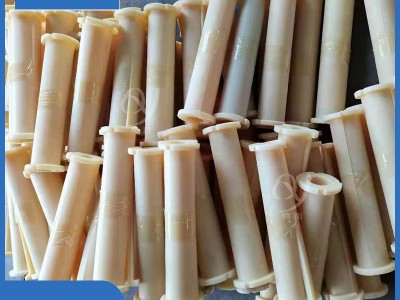 罐笼装置尼龙稳绳滑套180x56x22 钢丝绳导向轮矿用提升图2